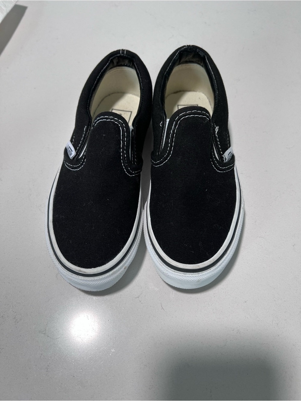 Vans Kids Slip-On Sneakers - Size 12.5